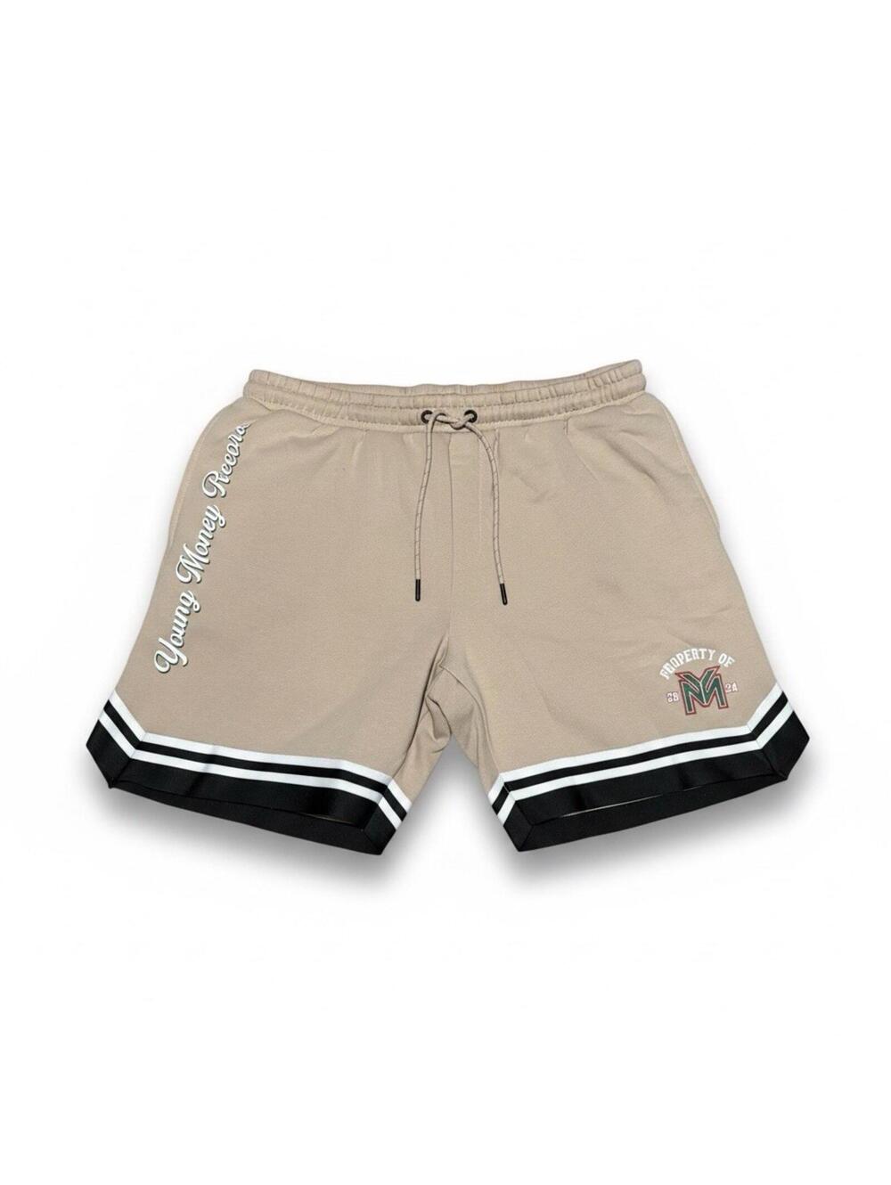 Lil Wayne Young Money Basketball Shorts Khaki Weezy YMCMB Men's XL